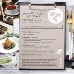 Kresowa Catering oferuje pyszne menu na wesele i inne przyjęcia. Zobacz przykładowe dania i zamów catering na swoje wydarzenie!