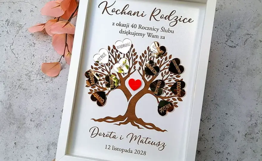 Rubinowa rocznica ślubu: 40 lat miłości i inspiracje na gody