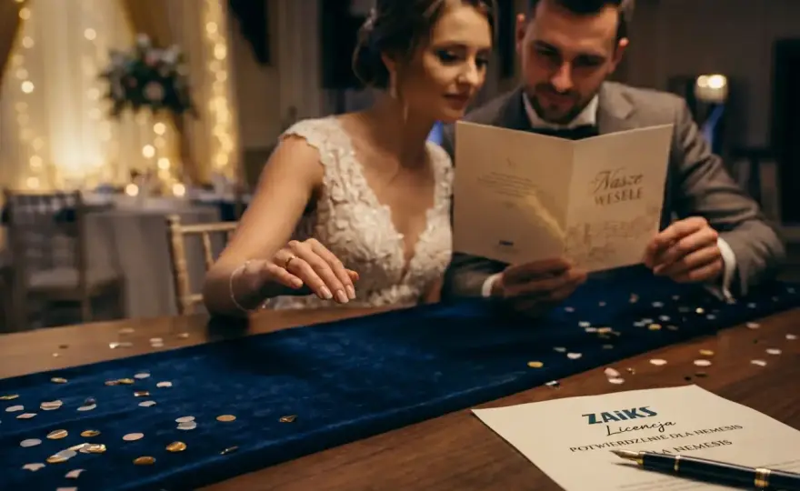 Opłata za muzykę na weselu 2026 - Ile kosztuje ZAiKS i kto płaci?