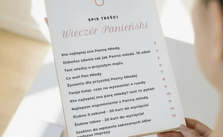 Pomysły na wieczór panieński - Scenariusze i plan krok po kroku