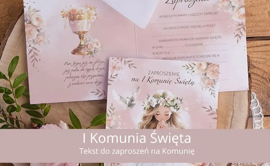 Zaproszenie na komunię: Jak poprawnie wypisać? Uniknij błędów!